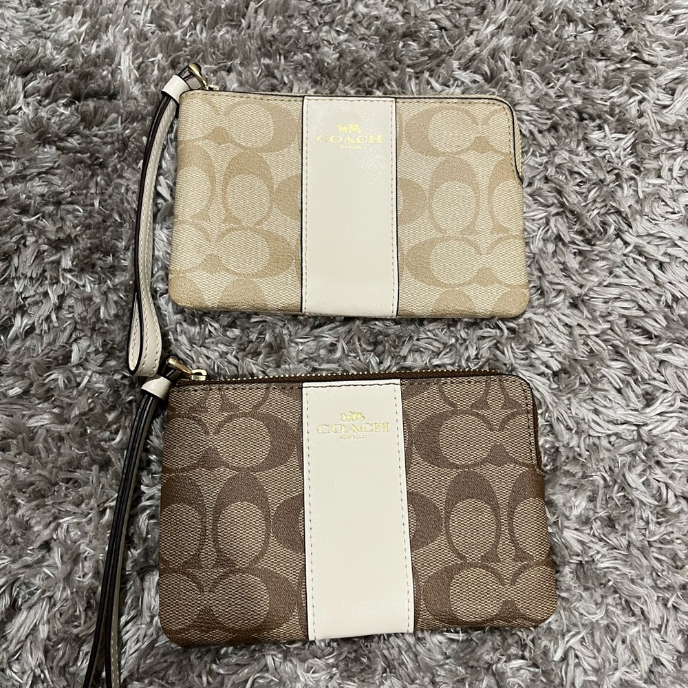 Coach wristlets